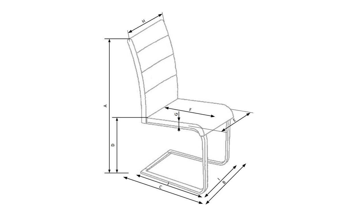 Стул K210 grey/white - Фото_2