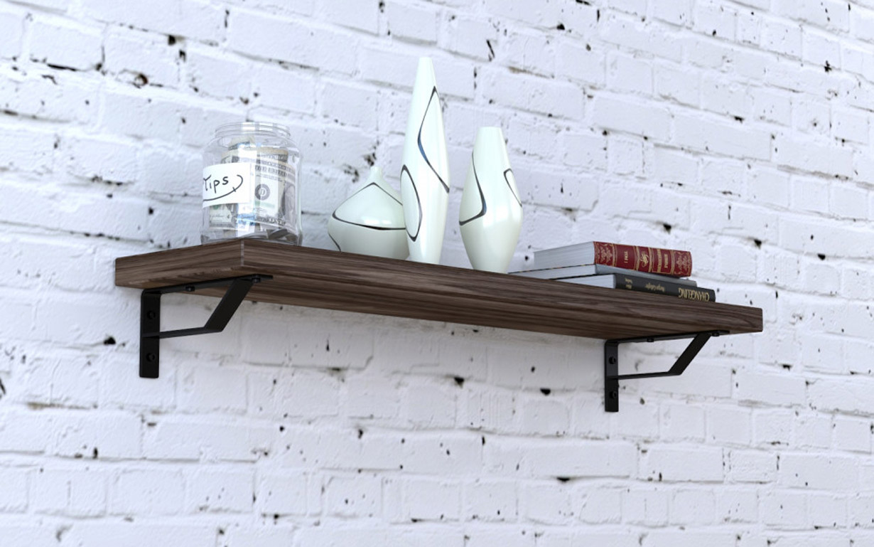 Полка настенная PL-6 112х32 см. Loft Design - Фото