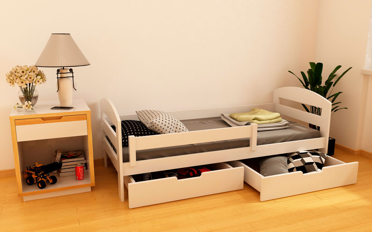 Кровать Винни 90х190 см. ЛунаМебель - Фото