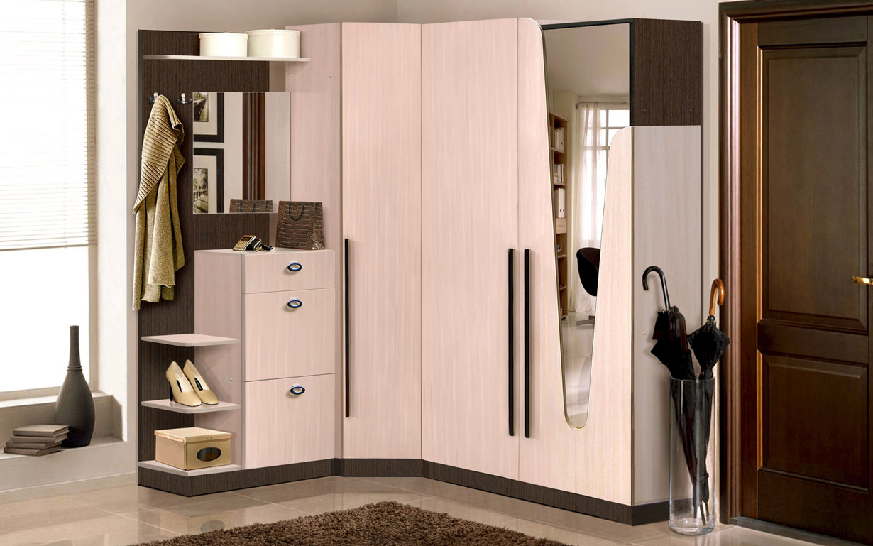 Шкаф Арья с зеркалом - Фото_1