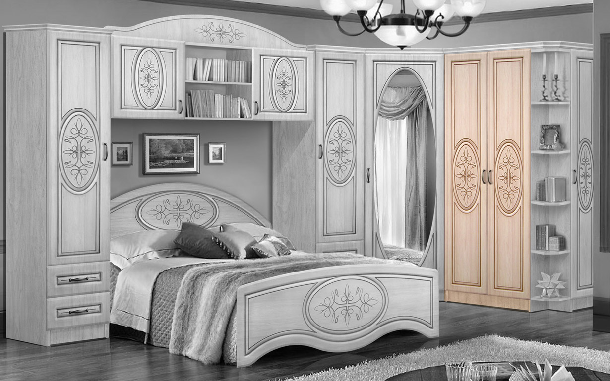 Шкаф Василиса 80 см. (полки) - Фото_2