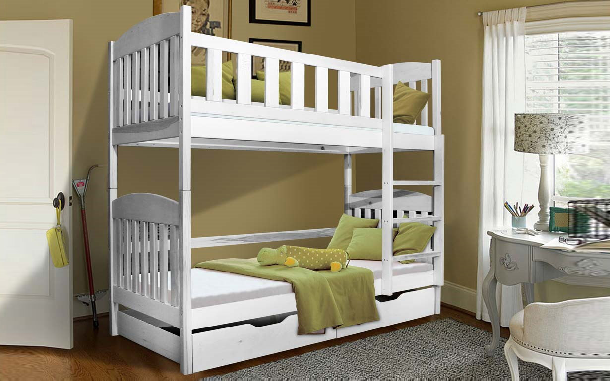 Двухъярусная кровать Модди 80х190 см. Мистер Мебл - Фото