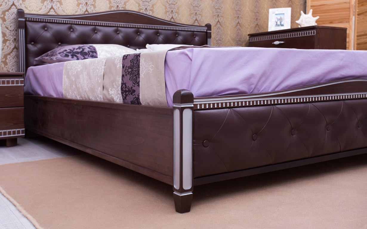 Кровать Прованс Мягкая спинка ромбы - Фото_1