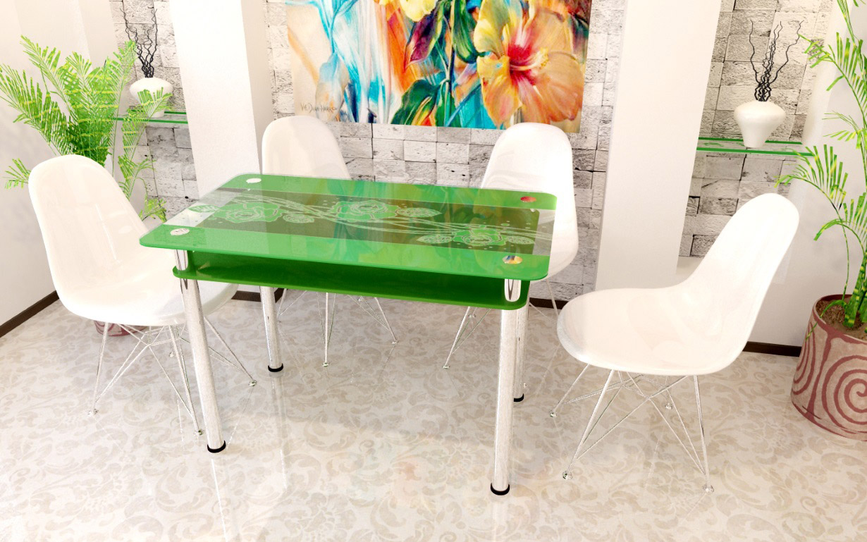 Стол Роза переплет 90 см. Sentenzo - Фото