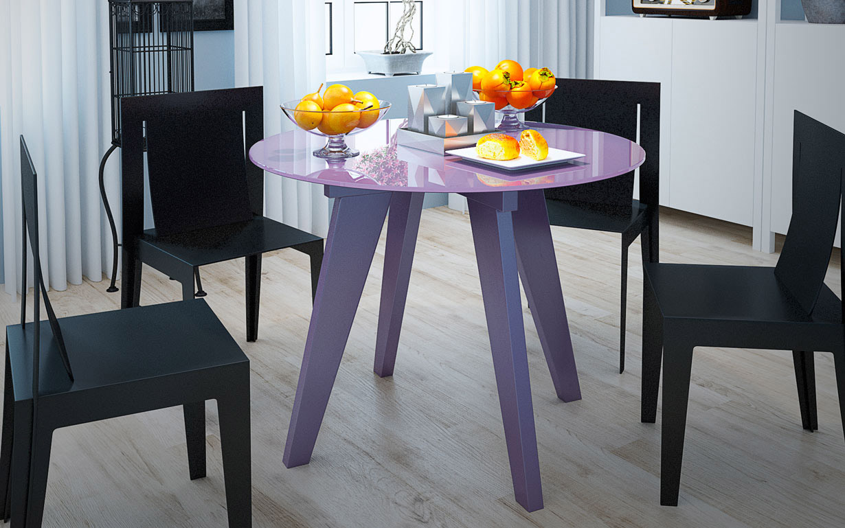 Стол Леонардо Круг Sentenzo - Фото