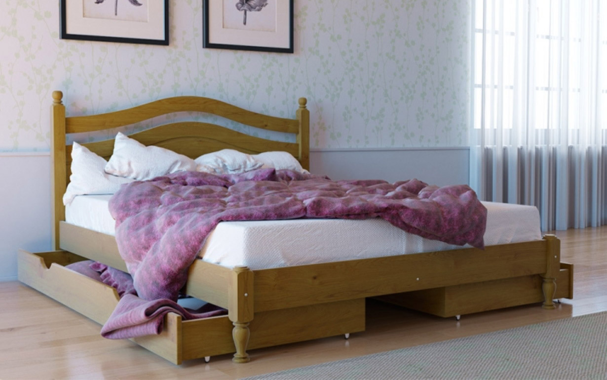 Кровать Л-208 140х190 см. Скиф - Фото