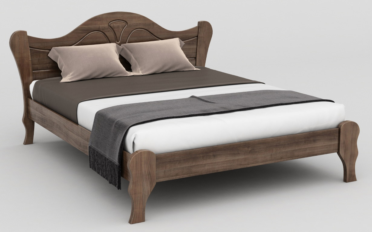 Кровать Л-217 160х200 см. Скиф - Фото