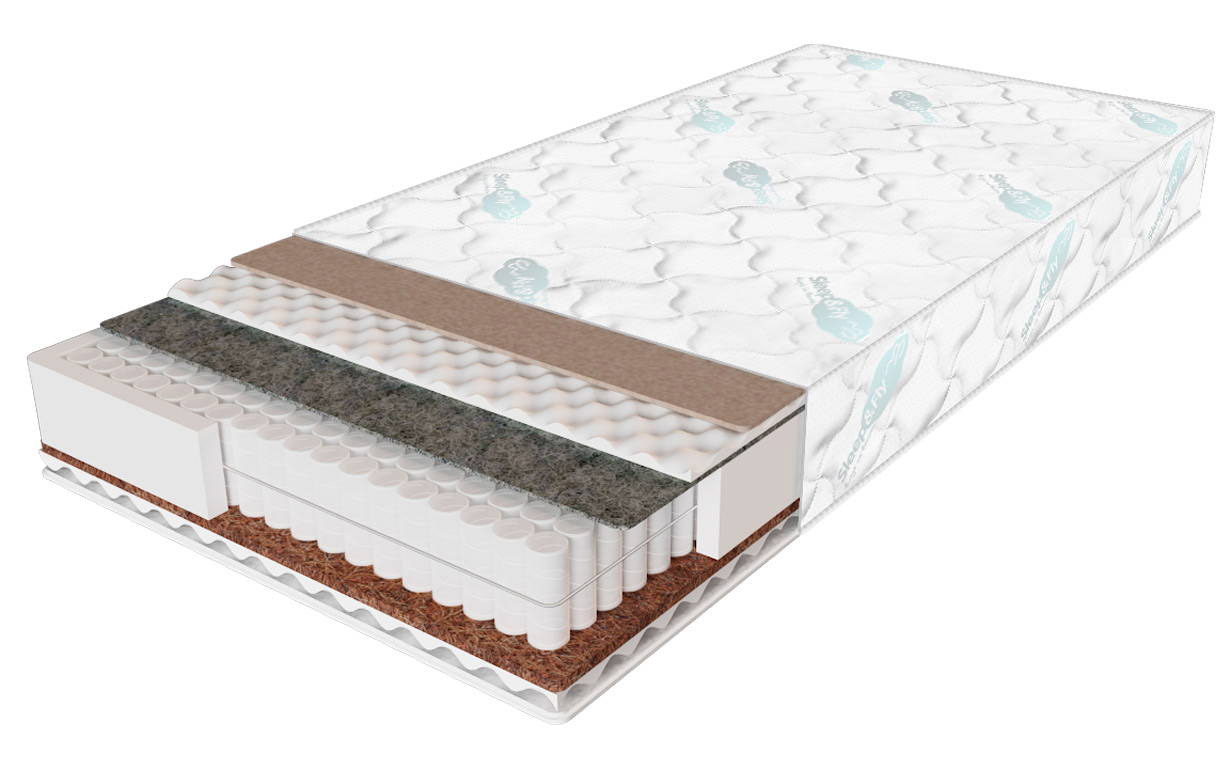 Матрас Daily 2 в 1 (Дейли 2 в 1) 150х190 см. Sleep&Fly - Фото