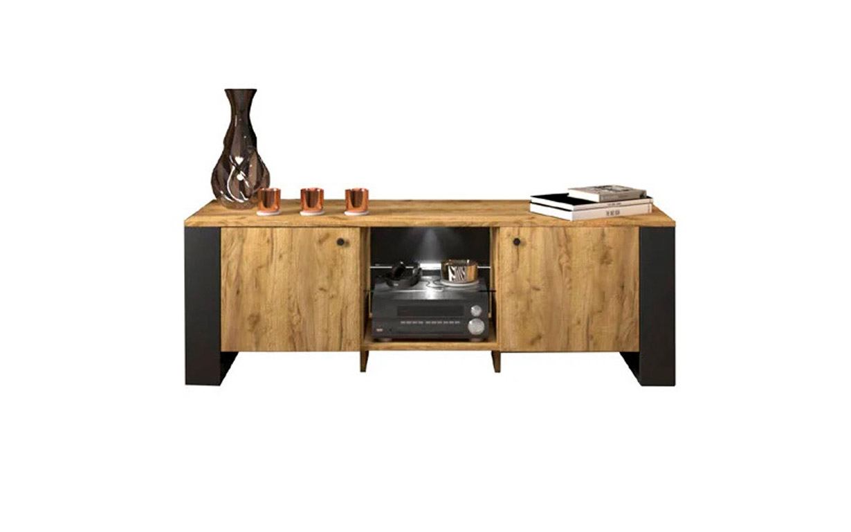 Тумба ТВ Олд вуд Сокме - Фото