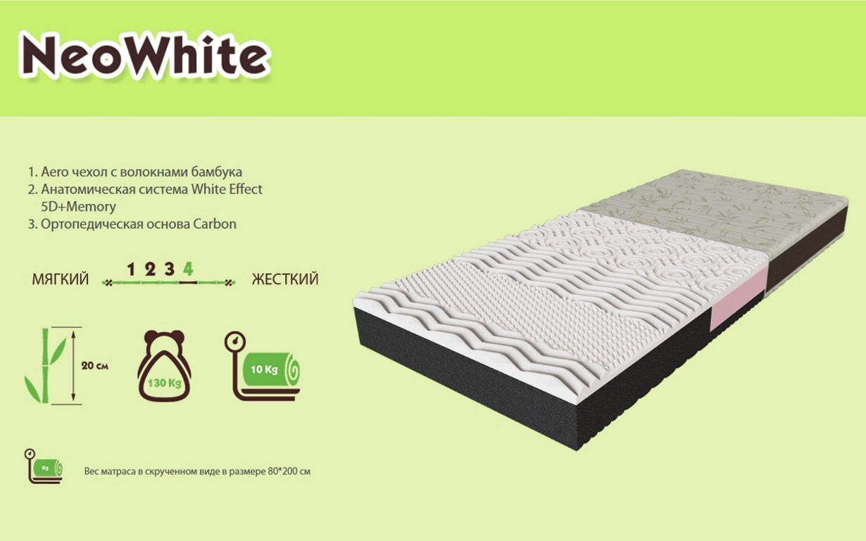 Матрас Neo White - Фото_1