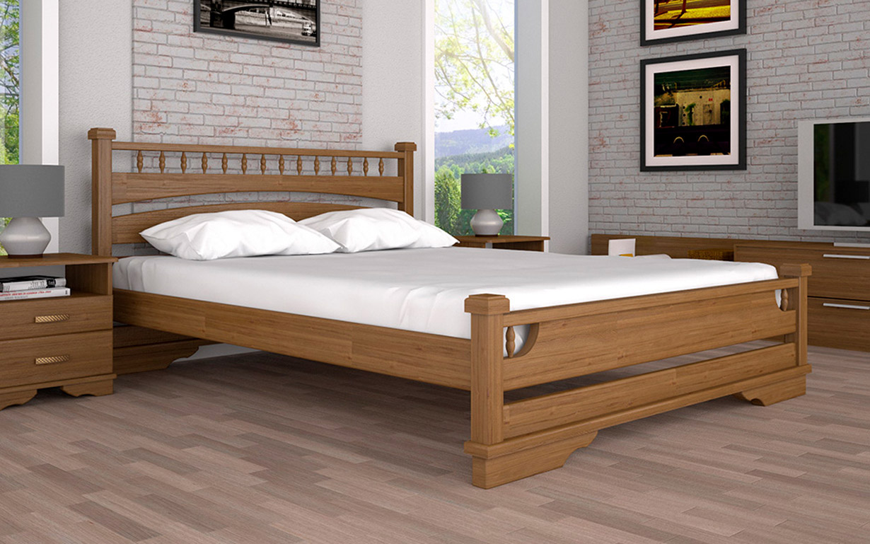 Кровать Атлант 1 90х190 см. Тис - Фото