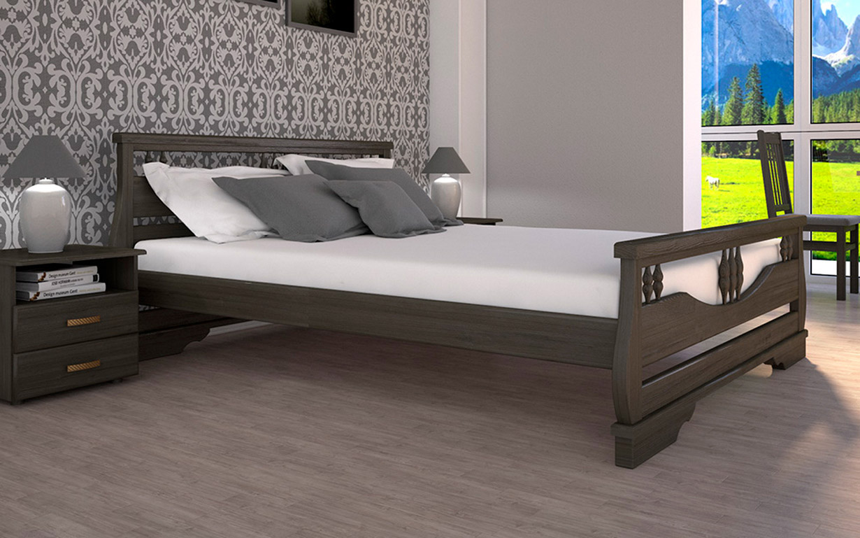 Кровать Атлант 3 90х190 см. Тис - Фото