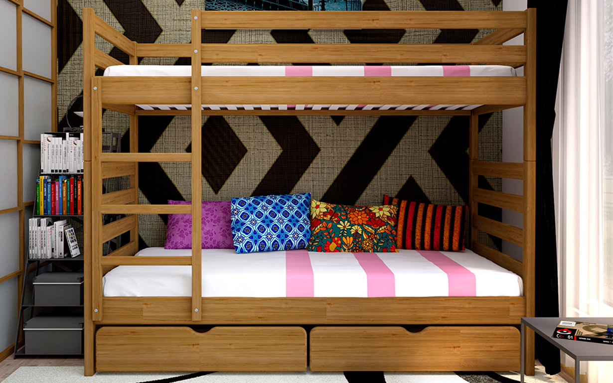 Кровать детская Трансформер 1 90х200 см. Тис - Фото