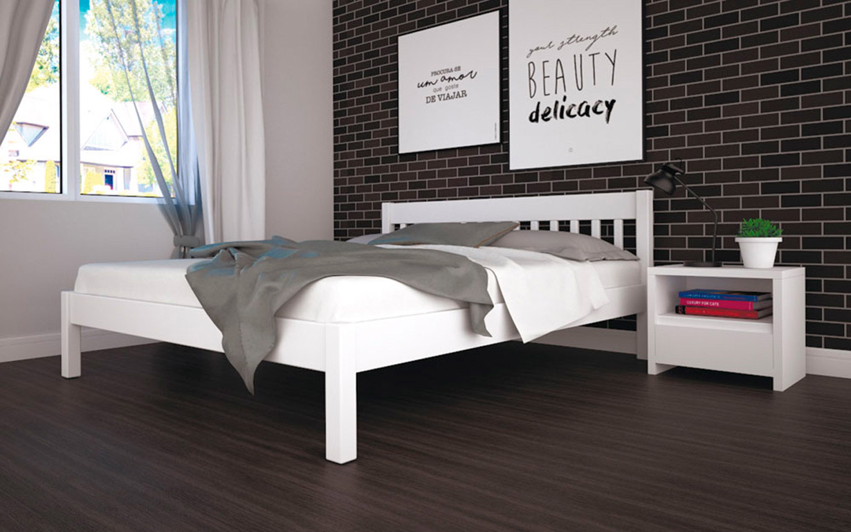 Кровать ЛК-1 160х200 см. Тис - Фото