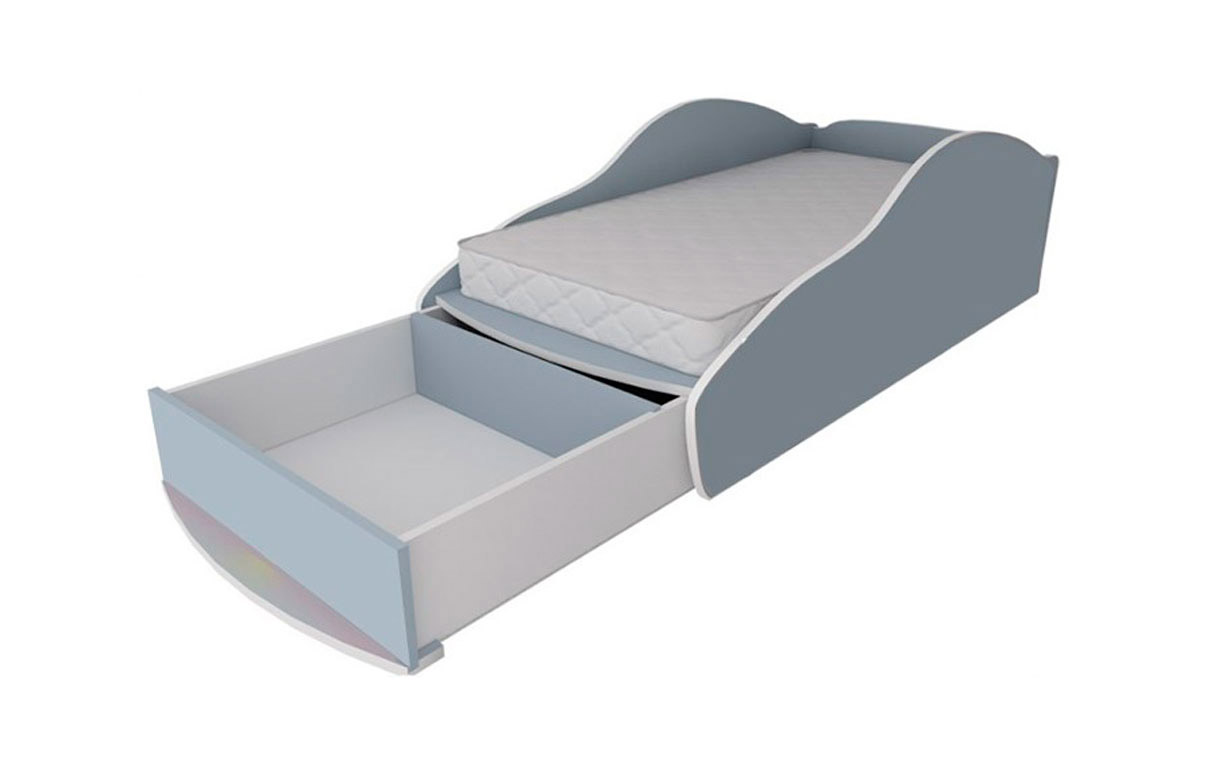 Ліжко дитяче Драйв з шухлядою - Фото_1