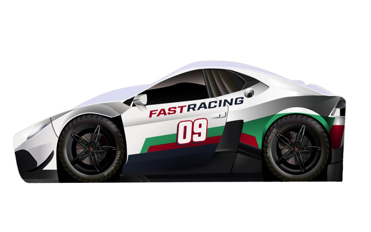 Кровать детская Бренд с ящиком - Фото_13