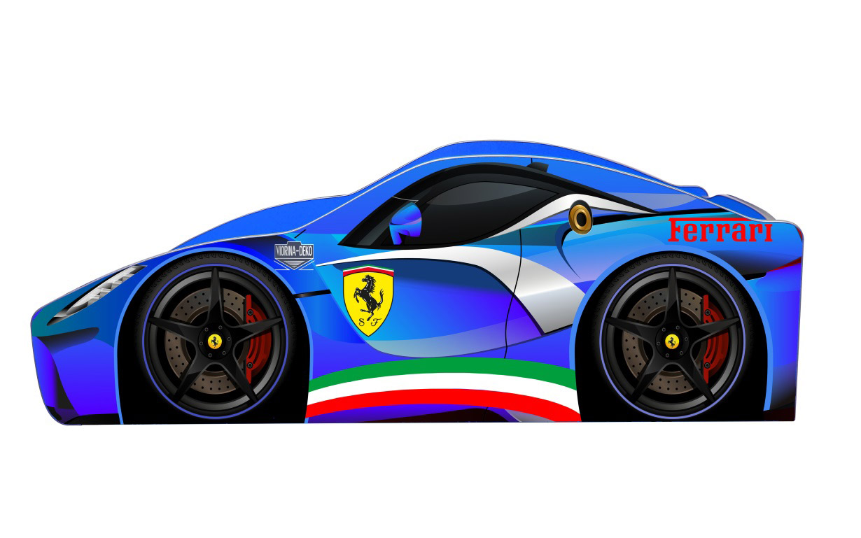 Кровать детская Бренд с ящиком - Фото_26