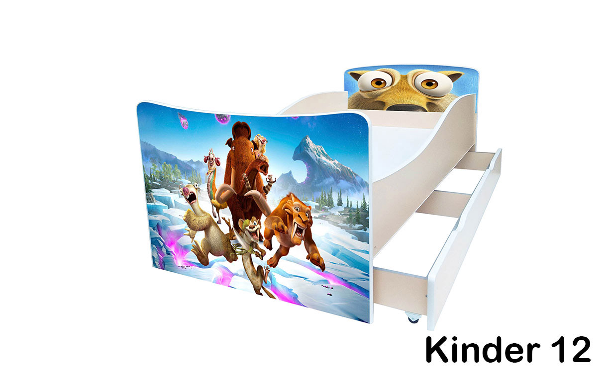 Кровать детская Kinder с ящиком - Фото_12