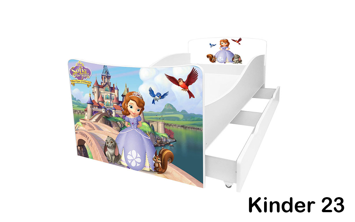 Кровать детская Kinder с ящиком - Фото_24