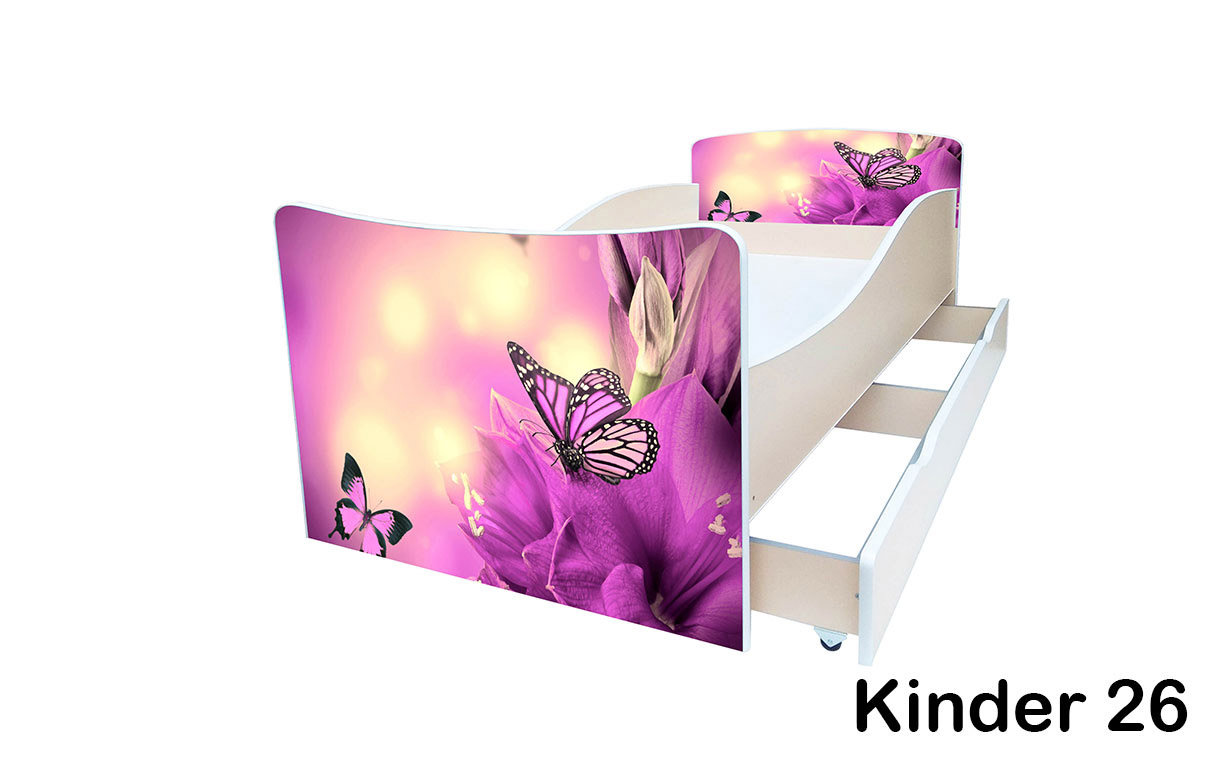 Кровать детская Kinder с ящиком - Фото_28