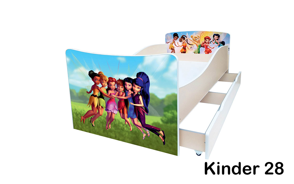 Кровать детская Kinder с ящиком - Фото_30