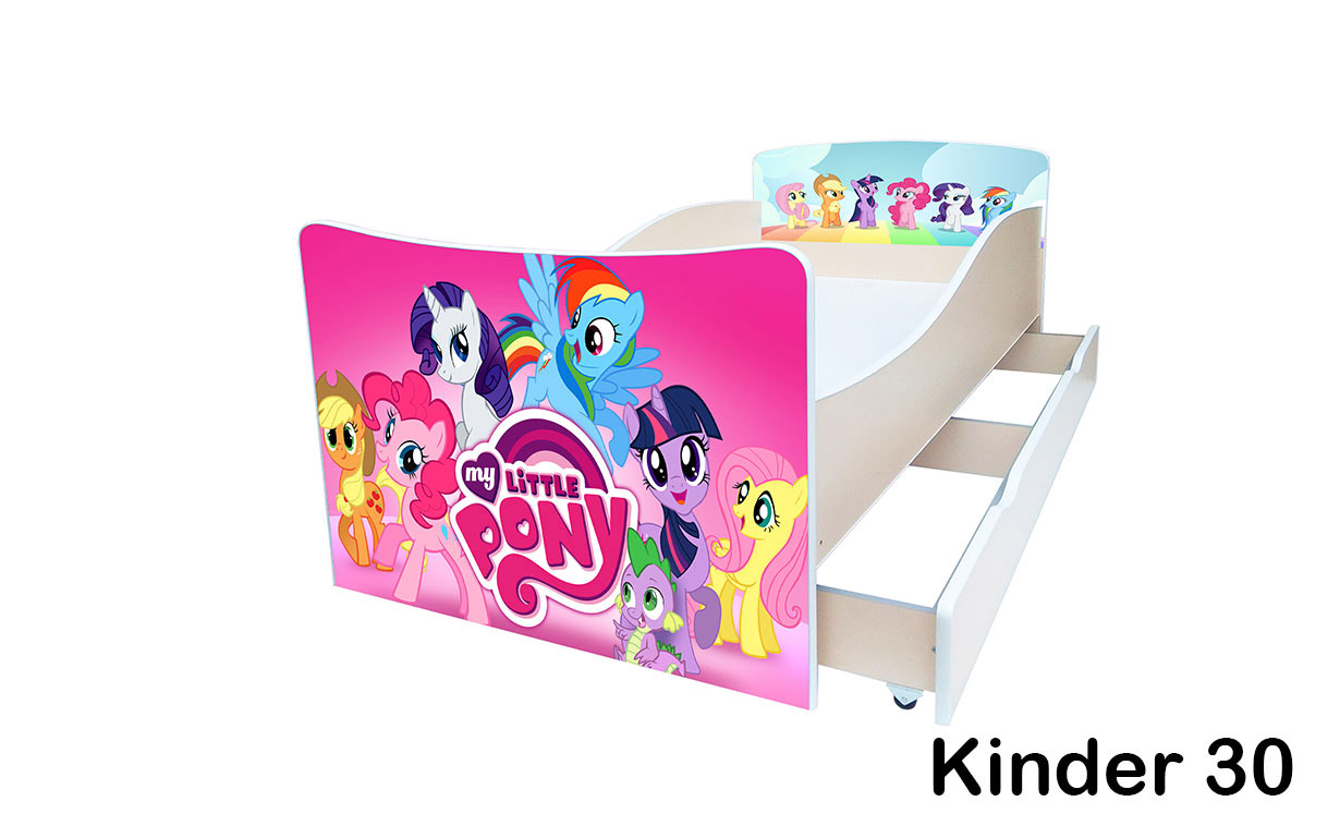 Кровать детская Kinder с ящиком - Фото_33