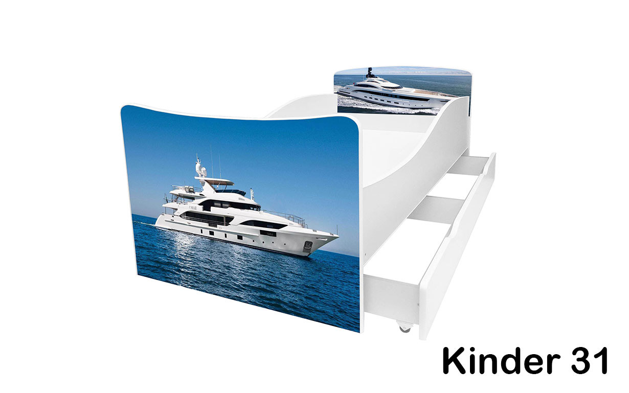 Кровать детская Kinder с ящиком - Фото_35