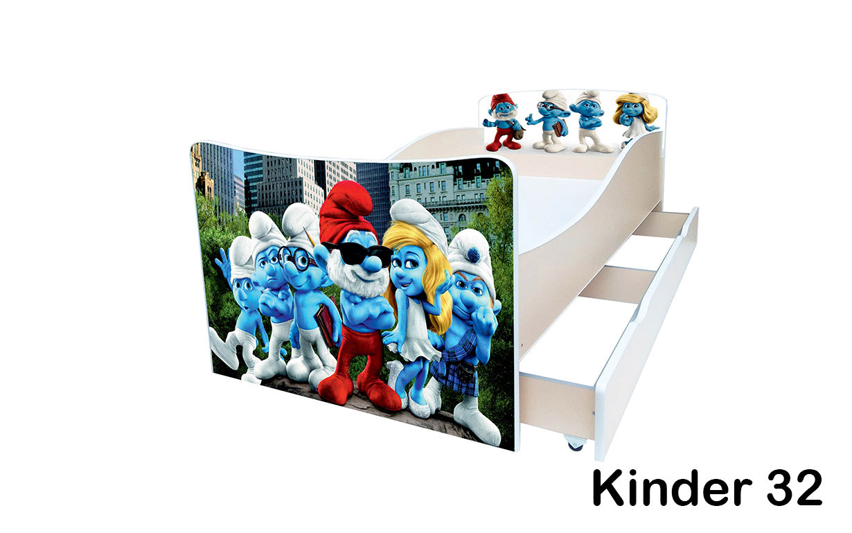 Кровать детская Kinder с ящиком - Фото_36