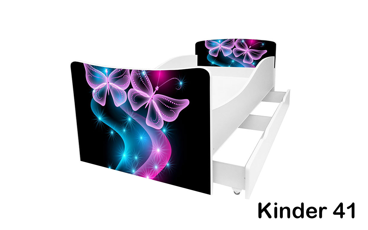 Кровать детская Kinder с ящиком - Фото_47