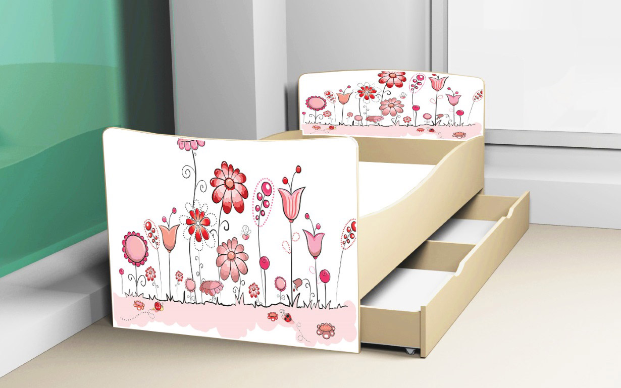 Кровать детская Kinder с ящиком - Фото_56