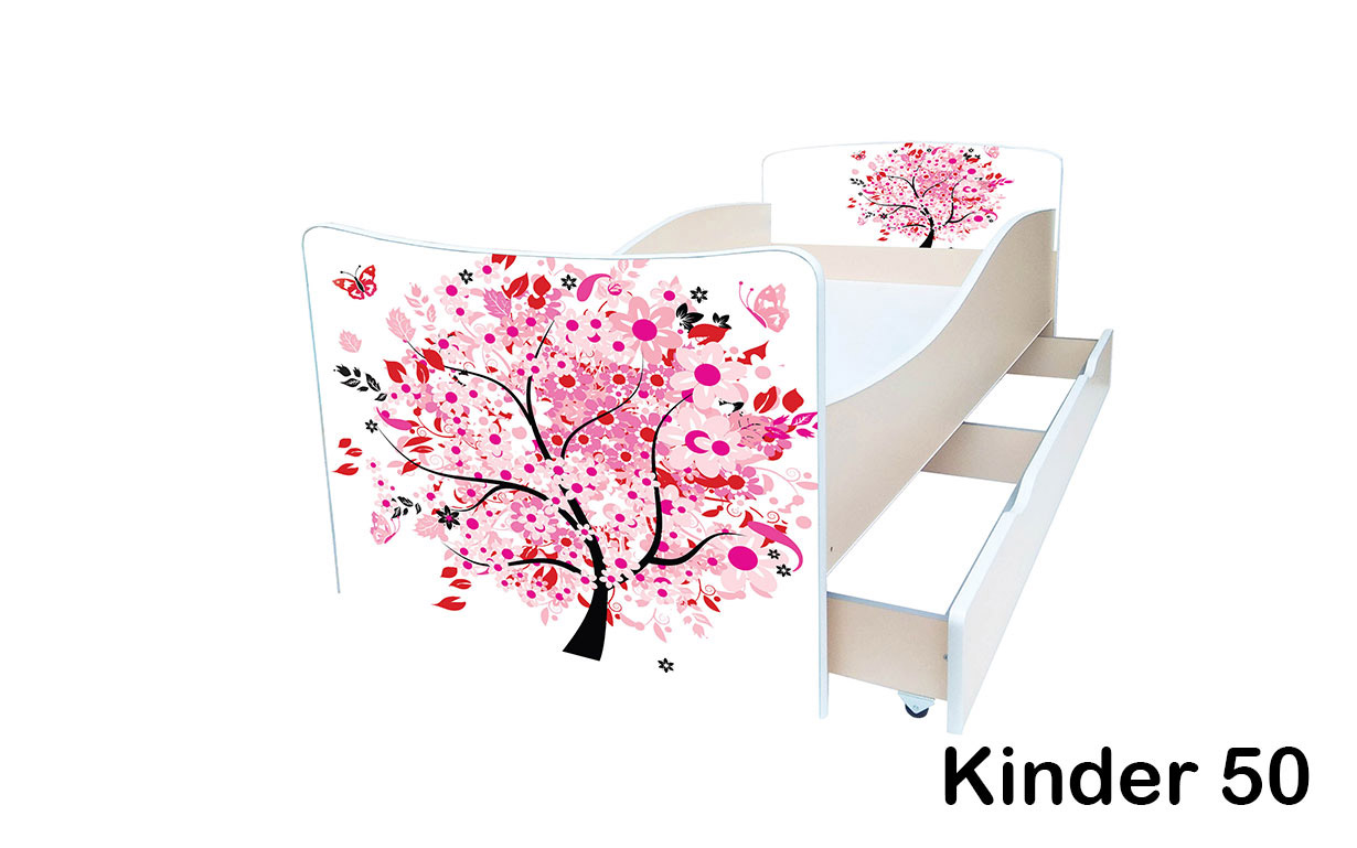 Кровать детская Kinder с ящиком - Фото_57