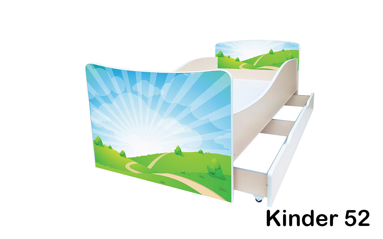Кровать детская Kinder с ящиком - Фото_59