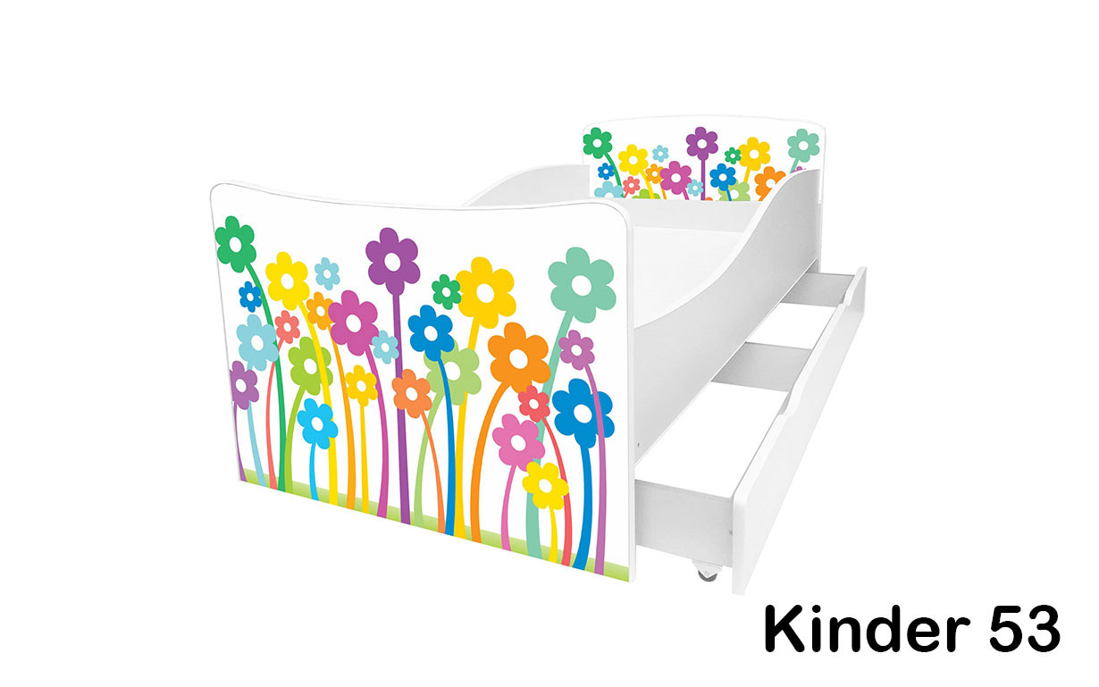 Кровать детская Kinder с ящиком - Фото_60