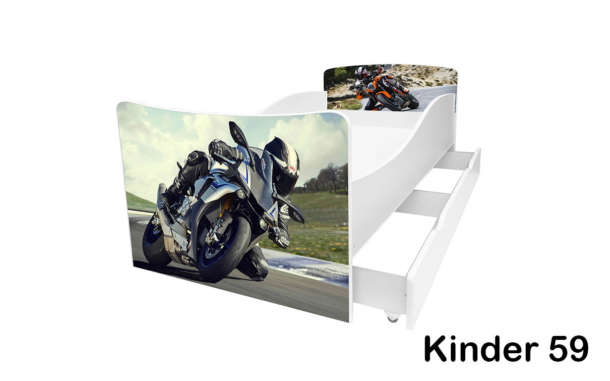 Кровать детская Kinder с ящиком - Фото_66