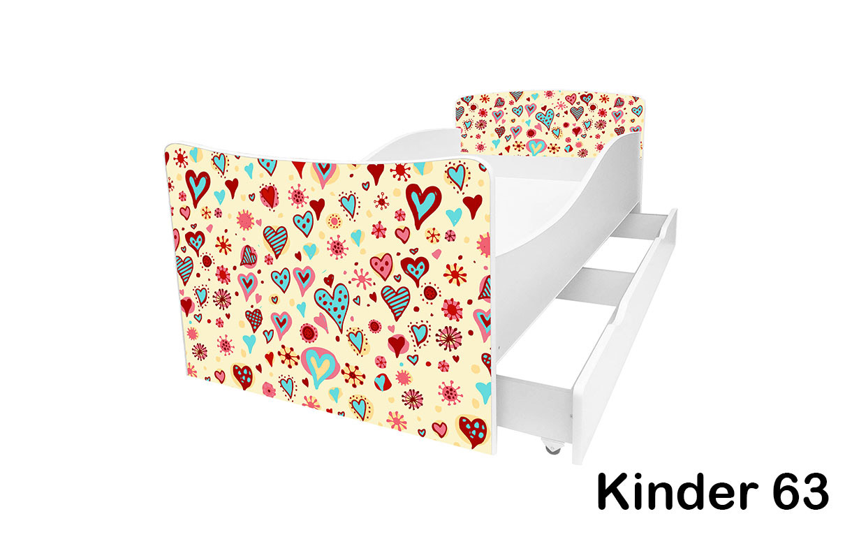 Кровать детская Kinder с ящиком - Фото_70