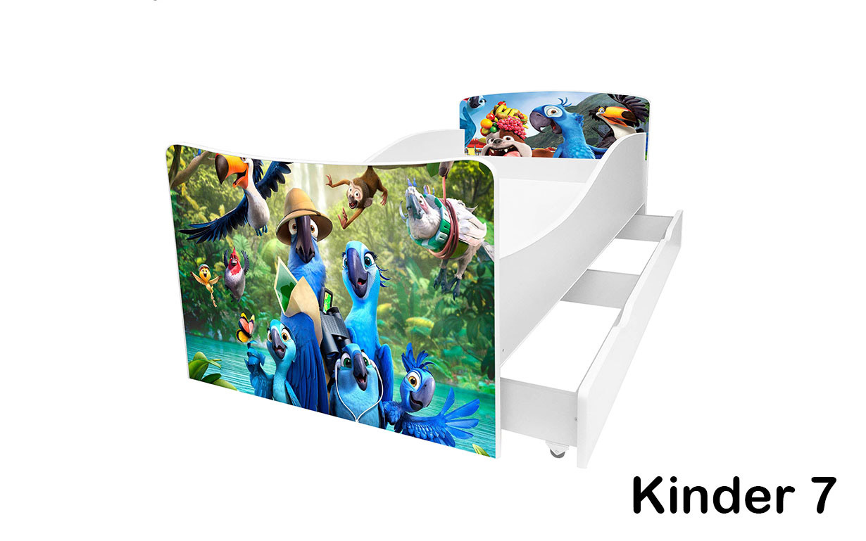 Кровать детская Kinder с ящиком - Фото_7