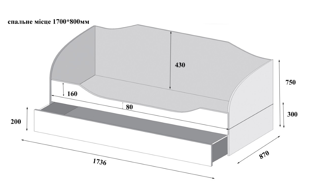 Ліжко дитяче Kinder-cool - Фото_1