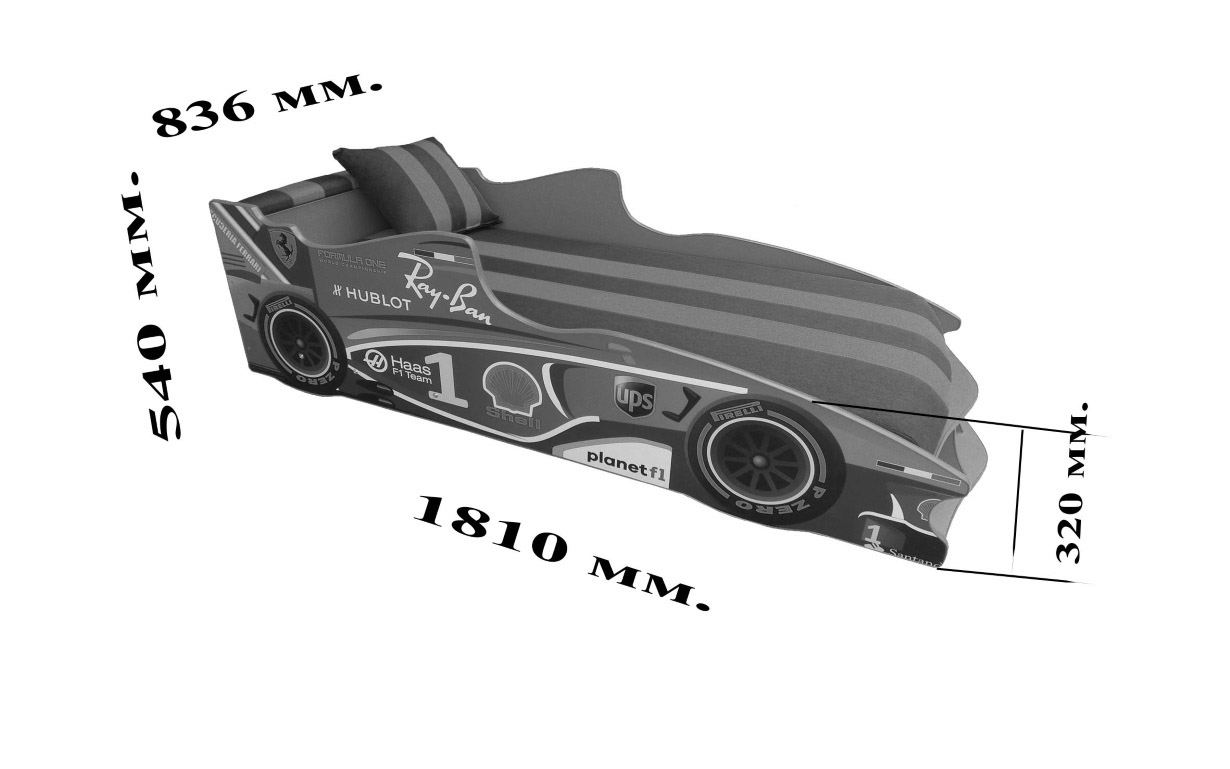 Кровать Формула 1 - Фото_12