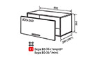 Кухонна секція Біанка верхня №11 (скло) - Фото