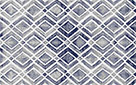 Ковер Geo blue - Фото
