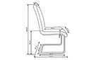Стул K103 grey/white - Фото_1