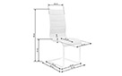 Стул K104 beige/white - Фото_1