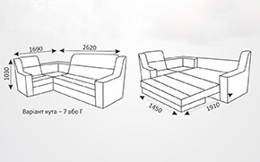 Угловой диван М16 У - Фото_1