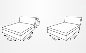 Кровать М51 КР-1 с механизмом (с матрасом) - Фото_2