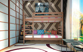 Кровать детская Т14 КРД №1 - Фото