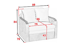 Диван АМ115 ТД (с накладками) - Фото_3