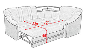 Угловой диван АМ16 У (с полкой) - Фото_5