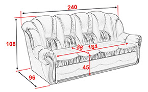 Диван АМ18 Д (дельфін) - Фото_5