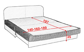 Диван АМ19 Т (без підлокітників) - Фото_6