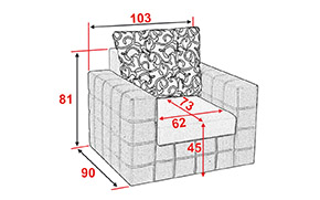 Крісло АМ61 К - Фото_2